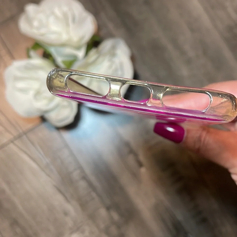 Kate Spade Pink & Purple iPhone X Case